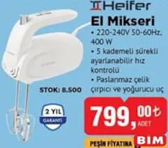 HEİFER EL MİKSERİ